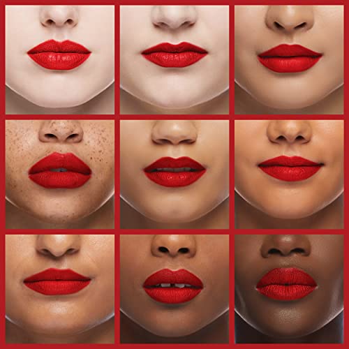 COVERGIRL Exhibitionist Cream Lipstick, Real Red - Morena Vogue