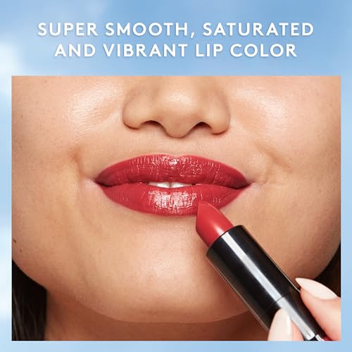 COVERGIRL Exhibitionist Cream Lipstick, Real Red - Morena Vogue