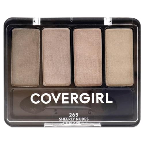 COVERGIRL - Eye Enhancers 4-Kit Eyeshadow, silky, sheer formula, double ended applicator, 100% Cruelty-free - Morena Vogue