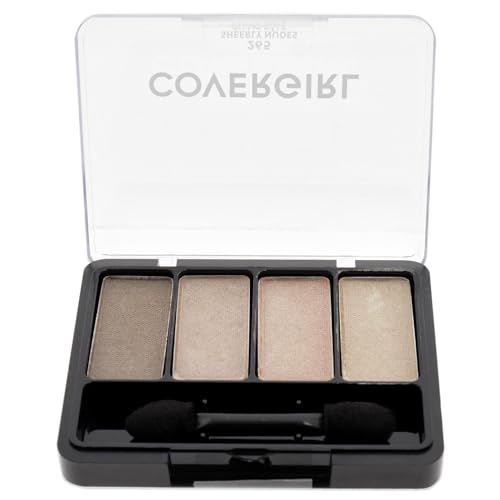 COVERGIRL - Eye Enhancers 4-Kit Eyeshadow, silky, sheer formula, double ended applicator, 100% Cruelty-free - Morena Vogue