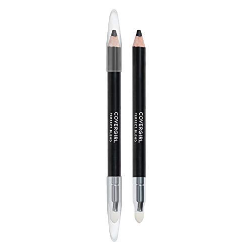 COVERGIRL Perfect Blend Eyeliner Pencil, Basic Black, Eyeliner Pencil with Blending Tip For Precise or Smudged Look, 1 Count - Morena Vogue