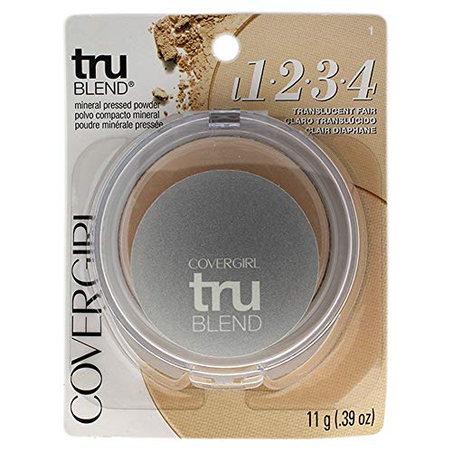 Covergirl Trublend Pressed Powder, 001 Translucent Fair, 0.39 Ounce (Pack of 1) - Morena Vogue