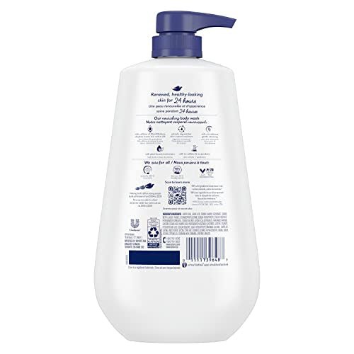 Dove Body Wash with Pump Deep Moisture For Dry Skin Moisturizing Skin Cleanser with 24hr Renewing MicroMoisture Nourishes The Driest Skin 30.6 oz - Morena Vogue