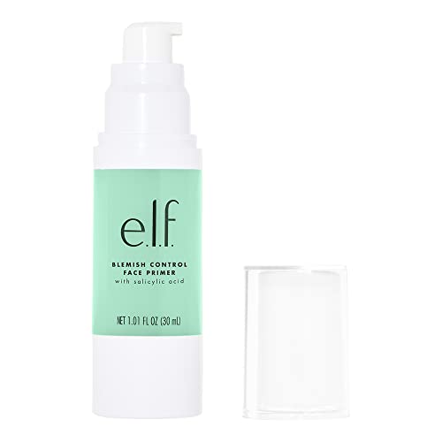 e.l.f. Blemish Control Face Primer, Soothing & Hydrating Makeup Primer For Fighting Blemishes, Grips Makeup To Last, Vegan & Cruelty-free, Large - Morena Vogue