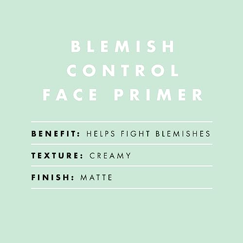 e.l.f. Blemish Control Face Primer, Soothing & Hydrating Makeup Primer For Fighting Blemishes, Grips Makeup To Last, Vegan & Cruelty-free, Large - Morena Vogue