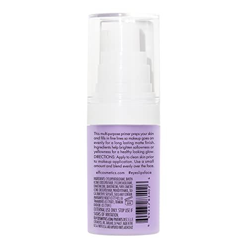 e.l.f. Brightening Lavender Face Primer, Face Makeup Primer For Neutralizing Uneven Skin Tones & Brightening Complexion, Vegan & Cruelty-free - Morena Vogue