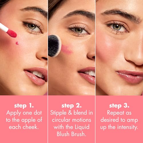 e.l.f. Camo Liquid Blush, Long-lasting Liquid Blush For High-pigment Color, Creates A Soft, Dewy Finish, Vegan & Cruelty-free, Pinky Promise - Morena Vogue