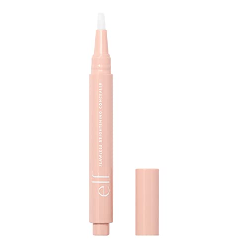 e.l.f. Flawless Brightening Concealer, Illuminating & Highlighting Face Makeup, Conceals Dark Under Eye Circles, Fair 10 C, 0.07 Fl Oz - Morena Vogue