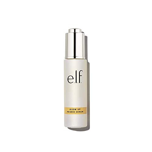 e.l.f. Glow Up Primer Serum, Weightless Makeup Base, Hydrates & Preps, Use Alone or Pair - Morena Vogue