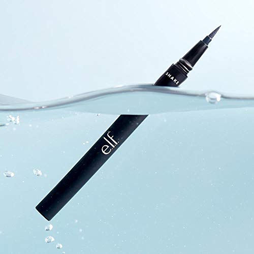 e.l.f. H2O Proof Eyeliner Pen, Felt Tip, Waterproof, Long-Lasting, High-Pigmented Liner For Bold Looks, Vegan & Cruelty-Free, Jet Black. 0.02 Fl Oz - Morena Vogue