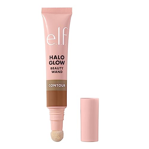 e.l.f. Halo Glow Contour Beauty Wand, Liquid Contour Wand For A Naturally Sculpted Look, Buildable Formula, Vegan & Cruelty-free, Light/Medium - Morena Vogue