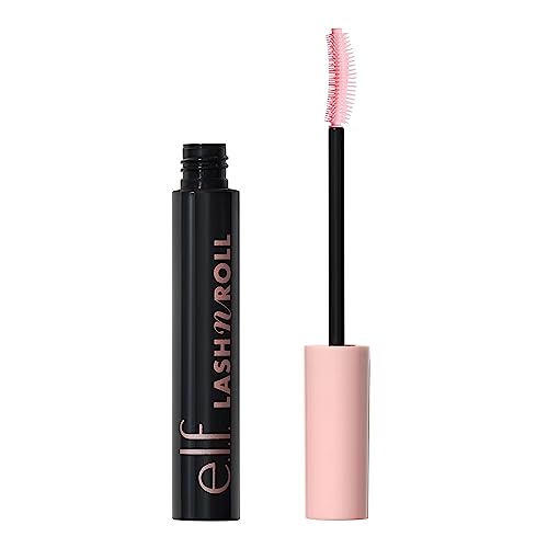 e.l.f. Lash 'N Roll Mascara, Curling Mascara For Visibly Lifted Lashes, Lifts & Separates Lashes. Long-Lasting Formula, Vegan & Cruelty-Free, Deep Brown - Morena Vogue