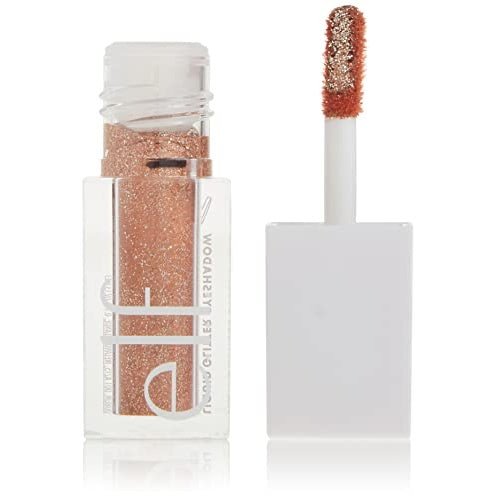 e.l.f. Liquid Glitter Eyeshadow, Long Lasting, Quick-Drying, Opaque, Gel-Based Eyeshadow For Creating High-Impact, Multi-Dimensional Eye Looks, Flirty Birdy, 0.10 Fl Oz - Morena Vogue