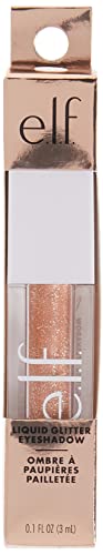 e.l.f. Liquid Glitter Eyeshadow, Long Lasting, Quick-Drying, Opaque, Gel-Based Eyeshadow For Creating High-Impact, Multi-Dimensional Eye Looks, Flirty Birdy, 0.10 Fl Oz - Morena Vogue