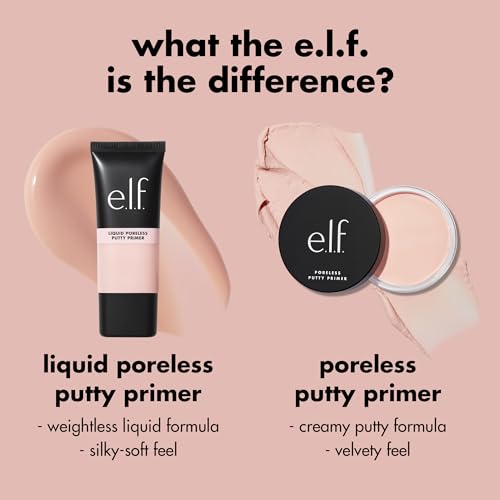 e.l.f. Liquid Poreless Putty Primer, Lightweight Face Primer For Long-lasting Makeup Wear, Creates A Smooth Complexion, Vegan & Cruelty-free - Morena Vogue