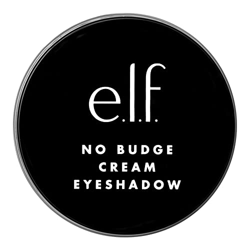 e.l.f. No Budge Cream Eyeshadow, 3-in-1 Eyeshadow, Primer & Liner With Crease-Resistant Color & Stay-Put Power, Vegan & Cruelty-Free, Sand Dune - Morena Vogue