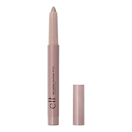 e.l.f. No Budge Shadow Stick, Longwear, Smudge-Proof Eyeshadow, Twist-up Design & Built-in Sharpener, Vegan & Cruelty-Free, Magnetic Pull, 0.056 Oz - Morena Vogue