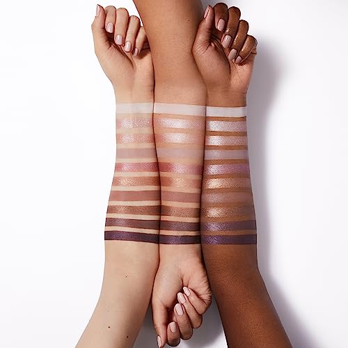 e.l.f. Perfect 10 Eyeshadow Palette, Ten Ultra-pigmented Shimmer & Matte Shades, Vegan & Cruelty-free, Nude Rose Gold (Packaging May Vary) - Morena Vogue