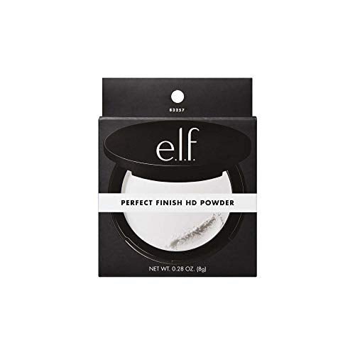 e.l.f. Perfect Finish HD Powder, Blurs Fine Lines & Imperfections, All Day Wear, Perfect for On The Go, 0.28 Oz - Morena Vogue