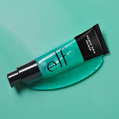 e.l.f. Power Grip Primer, Gel-Based & Hydrating Face Primer For Smoothing Skin & Gripping Makeup, Moisturizes & Primes, 0.811 Fl Oz (24 ml) - Morena Vogue