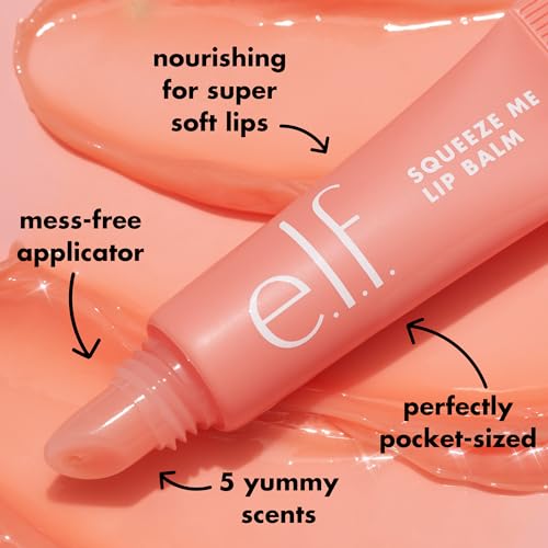 e.l.f. Squeeze Me Lip Balm, Moisturizing Lip Balm For A Sheer Tint Of Color, Infused With Hyaluronic Acid, Vegan & Cruelty-free, Vanilla Frosting - Morena Vogue