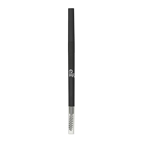 e.l.f., Ultra Precise Brow Pencil, Creamy, Micro-Slim, Precise, Defines, Creates Full, Natural-Looking Brows, Tames and Combs Brow Hair, Neutral Brown, 0.0017 Oz - Morena Vogue