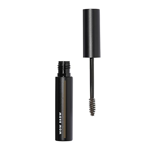 e.l.f., Wow Brow Gel, Volumizing, Buildable, Wax-Gel Hybrid, Creates Full, Voluminous-Looking Brows, Locks Brow Hairs In Place, Neutral Brown, Fiber-Infused, 0.12 Oz - Morena Vogue