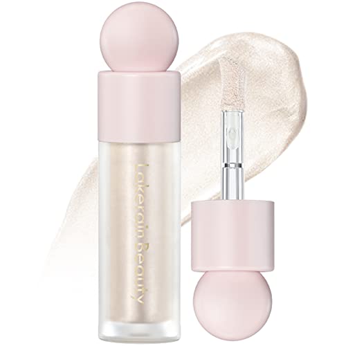 Erinde Liquid Highlighter Makeup, Face Highlighter Bronzer Makeup Stick, Natural Glossy Finish, Lightweight Blendable Silky Smooth Cream Face Illuminator Makeup, Cruelty-free, 01# MOONLIGHT - Morena Vogue