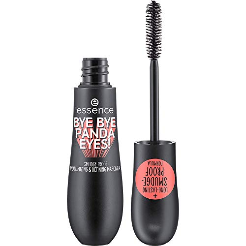 essence | Bye Bye Panda Eyes Tubing Mascara | Smudge-proof, Volumizing Definition | Vegan, Cruelty Free, Free From Parabens & Oils (Pack of 1) - Morena Vogue