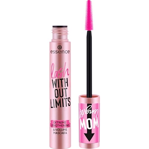 essence | Lash Without Limits Extreme Lengthening & Volume Mascara (01 | Extra Black) | Volumizing & Lengthening | Vegan, Cruelty Free & Paraben Free - Morena Vogue