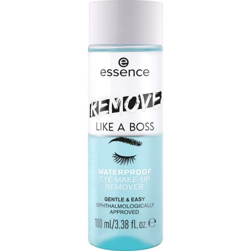 essence | Remove Like A Boss Waterproof Eye & Face Make-Up Remover | Bi-Phase, Gentle & Caring, Easy to Remove | Vegan & Cruelty Free | Free from Parabens, & Microplastic Particles - Morena Vogue