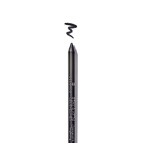 essence | Stay & Play Gel Eyeliner | Super Soft Gel-like Texture | Waterproof & Longlasting | Vegan & Cruelty Free (01 Black Raven) - Morena Vogue