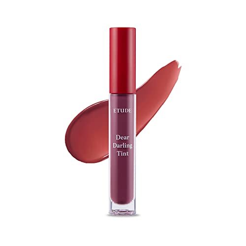 ETUDE Dear Darling Water Gel Tint (#PK003 Sweet Potato Red)(21AD) | Long-lasting Effect up with Fruity, Juicy, Moist, and Vivid coloring - Morena Vogue