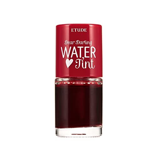 ETUDE Dear Darling Water Tint Cherry Ade (21AD) | Vivid Color Lip Stain with Moisturizing Weightless & Non-sticky Finish Lip Stain | Smudge-proof & Lightweight Lip Tint | K-beauty - Morena Vogue