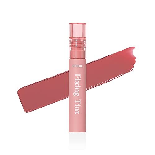 ETUDE Fixing Tint #05 Midnight Mauve| Long Lasting High Pigmented Liquid Lipstick |Waterproof Lightweight Matte Finish Lip Stain| Full Coverage - Morena Vogue