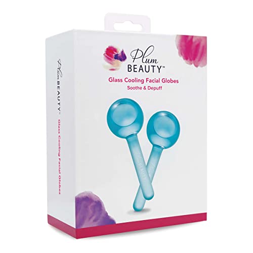 Facial Ice Globes - Cooling Massage Tools for Refreshing Skincare Routine, Enhances Self Care, Reduces Puffiness - Set of 2 - Morena Vogue