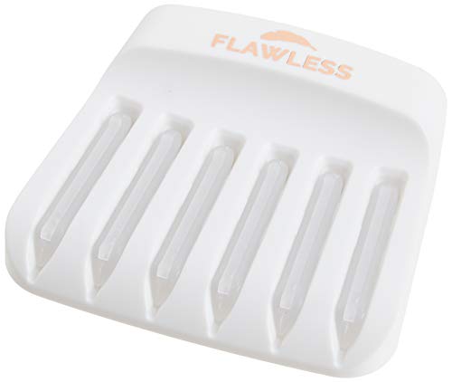 Finishing Touch Flawless Dermaplane Glo Facial Exfoliator Replacement Heads Only, Dermaplane Tool Not Included, White, 6 Count (Packaging may vary) - Morena Vogue