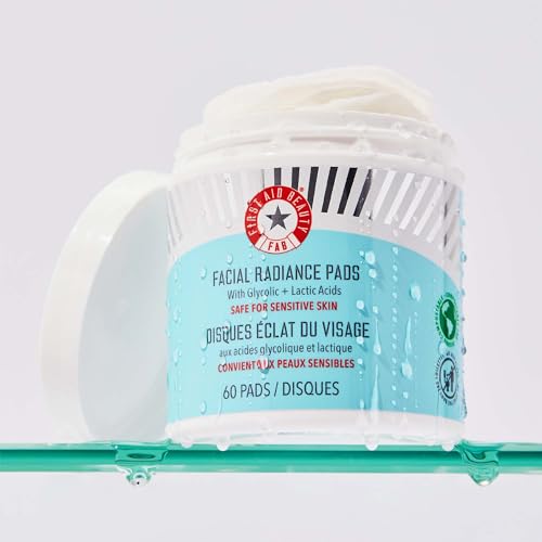 First Aid Beauty Facial Radiance Pads – Daily Exfoliating Pads with AHA that Help Tone & Brighten Skin – Compostable for Daily Use – 28 Pads - Morena Vogue