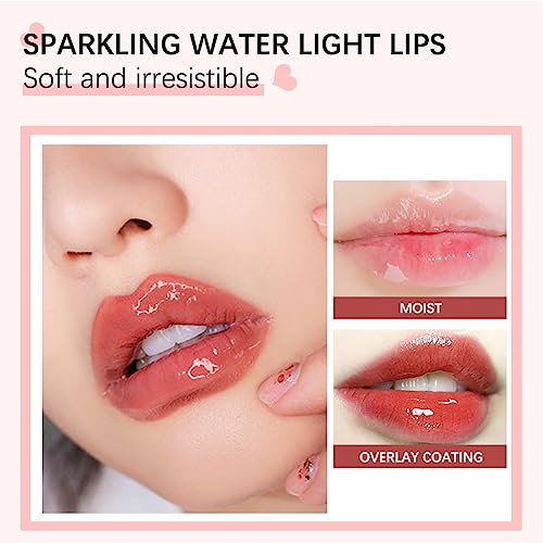 Fovcos Hydrating Lip Glow Oil, Moisturizing Lip Glow Oil, Lip Plumper Gloss, Transparent Lip Gloss, Lip Oil, Plumping Lip Oil, Lip Balm, Tinted Lip Balm Lip Care - Morena Vogue