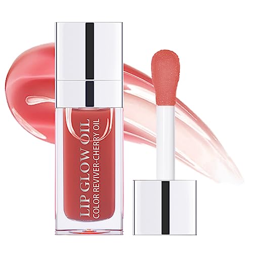 Fovcos Hydrating Lip Glow Oil, Moisturizing Lip Glow Oil, Lip Plumper Gloss, Transparent Lip Gloss, Lip Oil, Plumping Lip Oil, Lip Balm, Tinted Lip Balm Lip Care - Morena Vogue