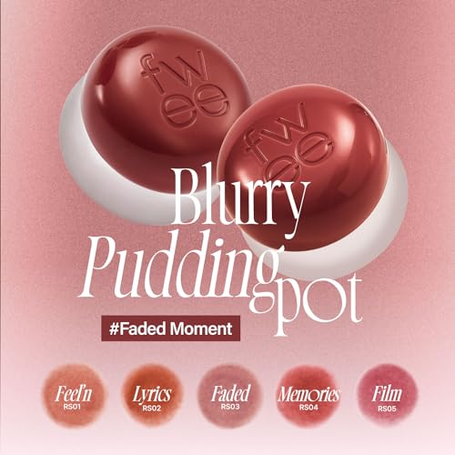 fwee Lip&Cheek Blurry Pudding Pot | Faded Moment - Faded | makeup blush for women - Morena Vogue