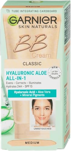 Garnier Miracle Skin Perfector BB Cream medium up to 24-hour hydration - Morena Vogue