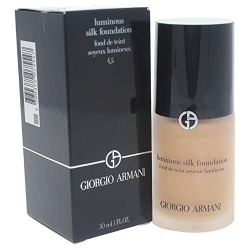 Giorgio Armani Luminous Silk Foundation, No. 4.5 Sand, 1 Ounce - Morena Vogue