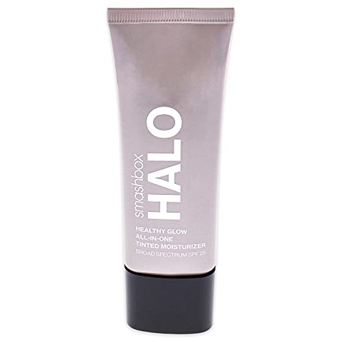 Halo Healthy Glow All-In-One Tinted Moisturizer SPF 25 with Hyaluronic Acid, Light to Medium Coverage, Dewy Finish, Oil-free, Sweat and Humidity Resistant - Morena Vogue