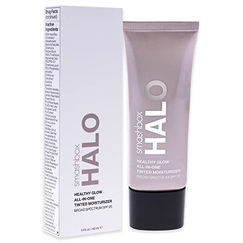 Halo Healthy Glow All-In-One Tinted Moisturizer SPF 25 with Hyaluronic Acid, Light to Medium Coverage, Dewy Finish, Oil-free, Sweat and Humidity Resistant - Morena Vogue