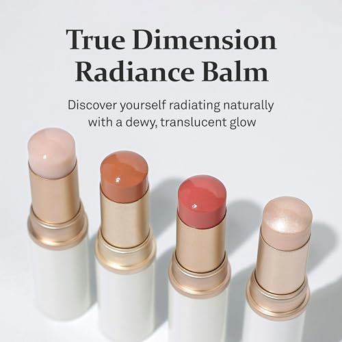 hince True Dimension Radiance Balm 10g - Natural Shimmer Glow Face Highlighter, Transparent Color Tones, Brighten Skin Tone, Slim Fitting Texture, Blush, Multi Makeup Stick (1, TENDER ROOM, TP003) - Morena Vogue