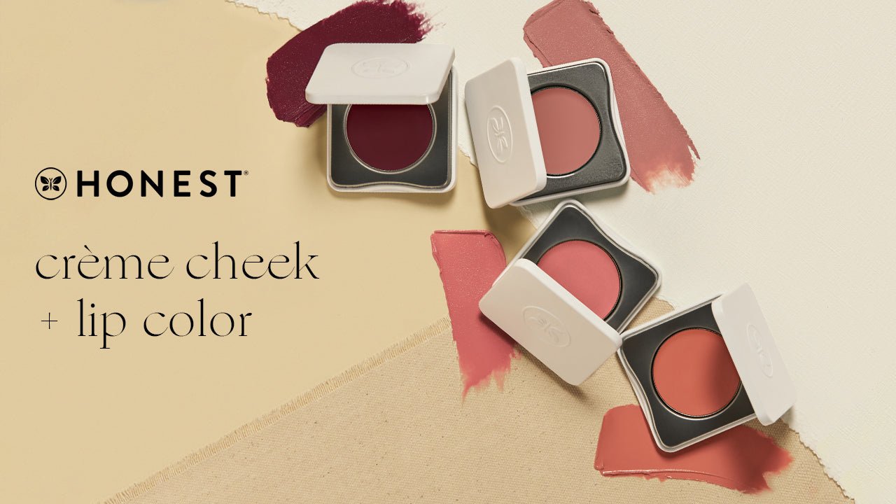 Honest Beauty 2-in-1 Creme Cheek Blush + Lip Color | EWG Verified, Vegan + Cruelty Free | Rose Pink, .1 oz - Morena Vogue