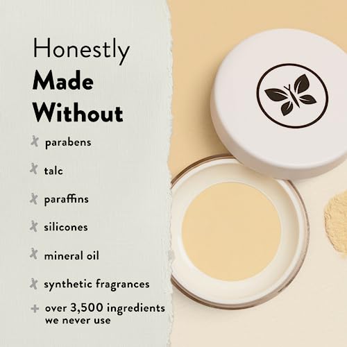 Honest Beauty Talc-Free Translucent Loose Setting Powder | Invisible, Matte Finish | EWG Verified, Vegan + Cruelty Free | .56 oz - Morena Vogue