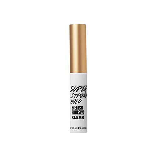 i-Envy by KISS Super Strong Hold Eyelash Adhesive, Brush on, Waterproof Long-Lasting Strip Lash Glue, Natural-Looking Allergy & Latex Free with Brush Applicator (Clear) - Morena Vogue