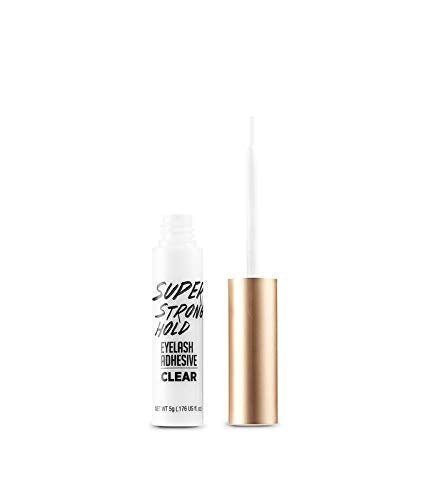 i-Envy by KISS Super Strong Hold Eyelash Adhesive, Brush on, Waterproof Long-Lasting Strip Lash Glue, Natural-Looking Allergy & Latex Free with Brush Applicator (Clear) - Morena Vogue